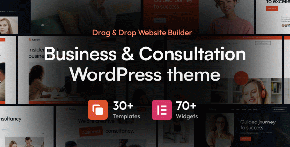 Advisy - Business & Consultation Elementor WordPress Theme