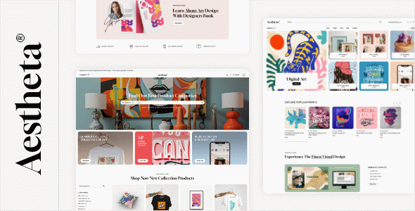 Aestheta - Print Shop & Printing Company WordPress Theme
