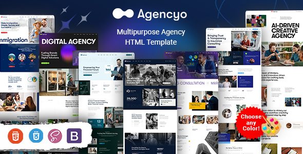 Agencyo - Multipurpose Agency HTML Template