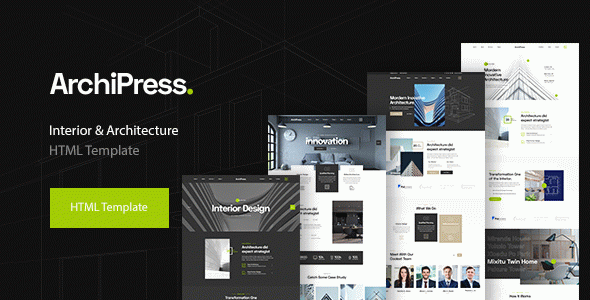 ArchiPress - Architecture HTML Template