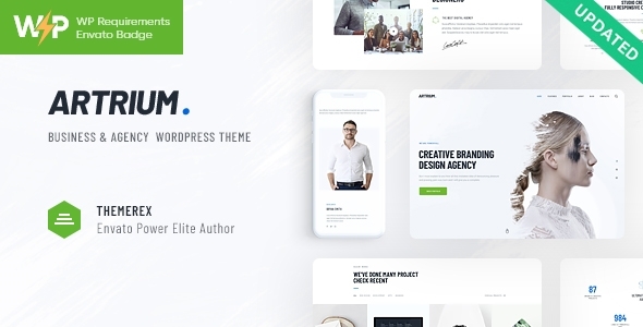 Artrium | Creative Agency & Web Studio WordPress Theme