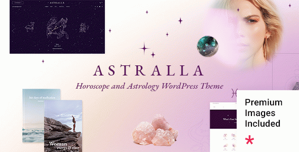 Astralla - Horoscope and Astrology WordPress Theme