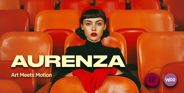 Aurenza - Video Portfolio and Events WordPress Theme