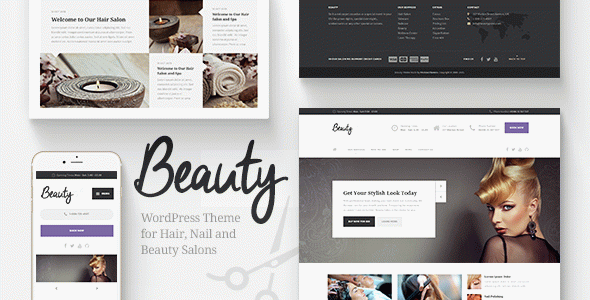 Beauty — Spa & Hair Salon WordPress Theme