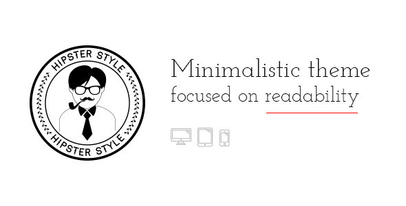 BLG - Minimalistic Template Focused on Readability