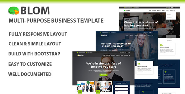 Blom - Multi-purpose Business Template