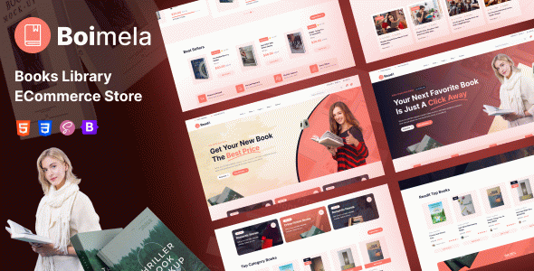Boimela - Book Store Ecommerce HTML Template