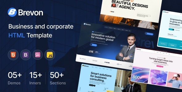 Brevon – Business Consulting HTML Template