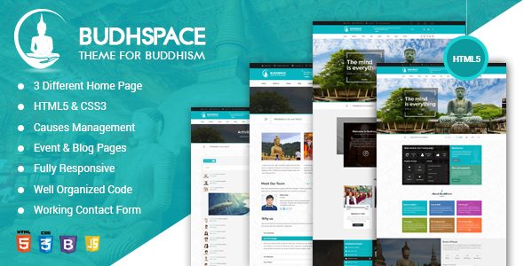 Buddha BuddyPress HTML Template