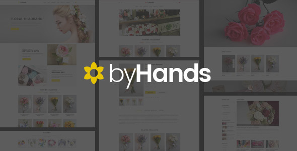 ByHands - Flower Store HTML Template