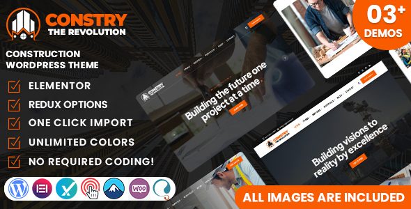 Constry - Construction WordPress Theme