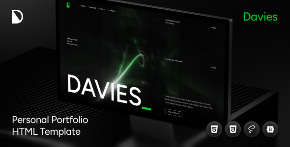 Davies - Personal Portfolio HTML