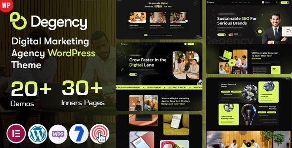 Degency - Digital Marketing Agency WordPress
