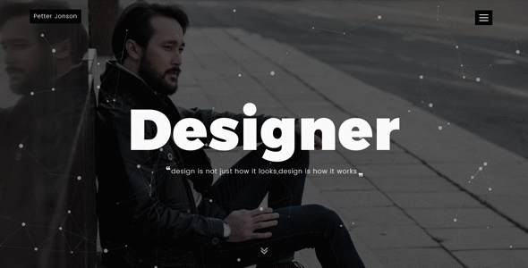 Designer - Personal Portfolio Template
