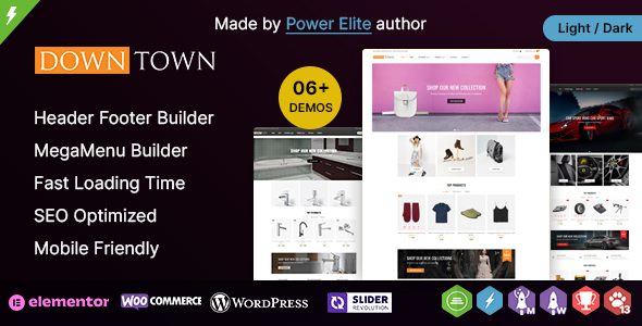 Down Town - Multipurpose WooCommerce Theme