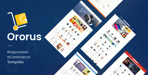 Electronics Store HTML Template - Ororus