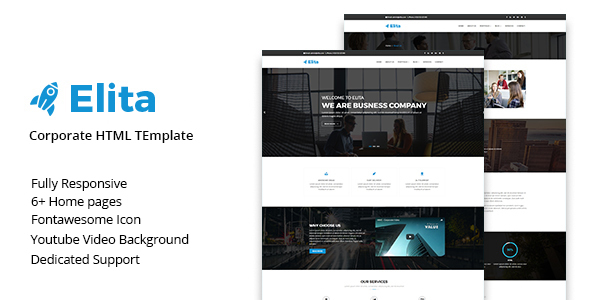 Elita – Corporate HTML Template