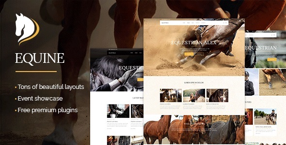 Equine - An Equestrian and Horse Riding Club WordPress Theme