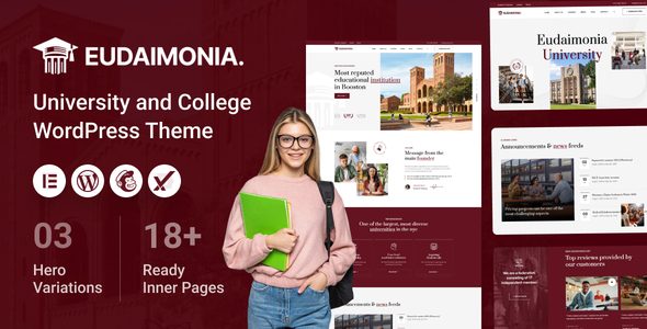 Eudaimonia - University and College WordPress Theme
