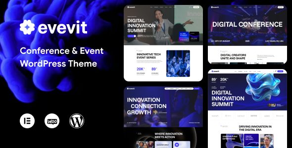 Evevit – Conference & Event WordPress Theme