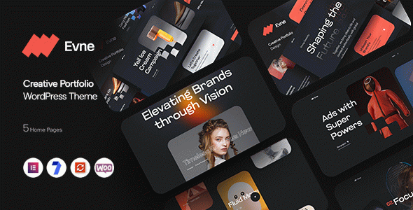 Evne - Creative Portfolio WordPress Theme