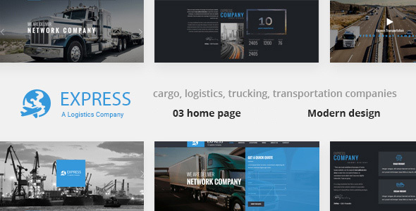 Express - Modern Transport & Logistics HTML Template