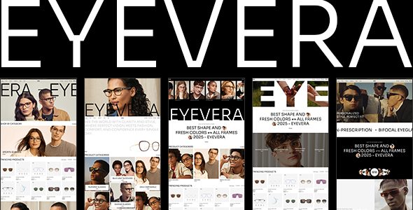Eyevera - Eyewear & Lifestyle WooCommerce Theme