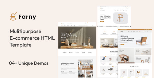 Farny - Multipurpose E-commerce HTML5 Template