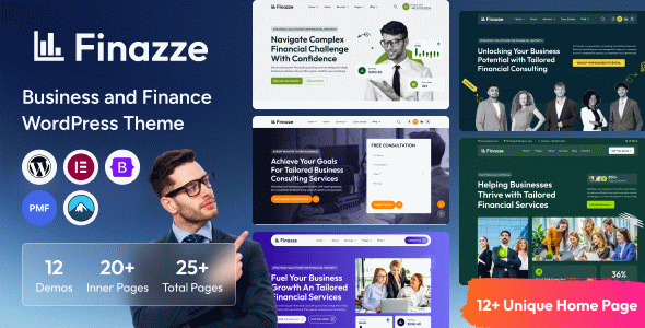 Finazze - Business and Finance WordPress Theme