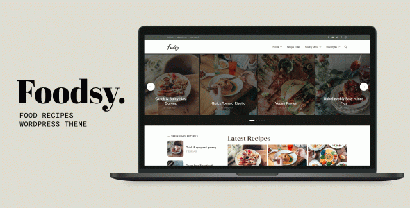 Foodsy - WordPress Food Blog Theme