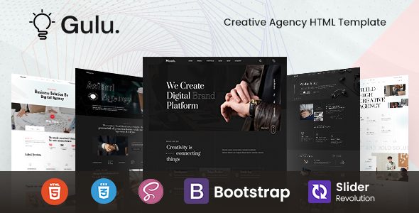 Gulu - Creative Agency HTML Template