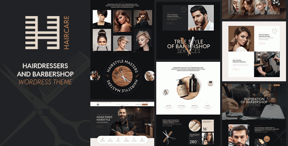 Haires - Hair Salon and Hairdresser WordPress Theme