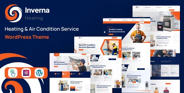 Inverna - Heating & Air Condition Service WordPress Theme
