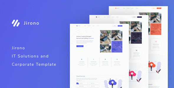 Jirono - IT Solutions and Corporate Template