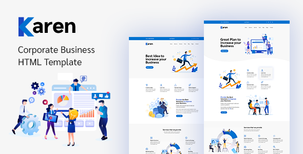 Karen – Corporate Business Bootstrap 5 Template
