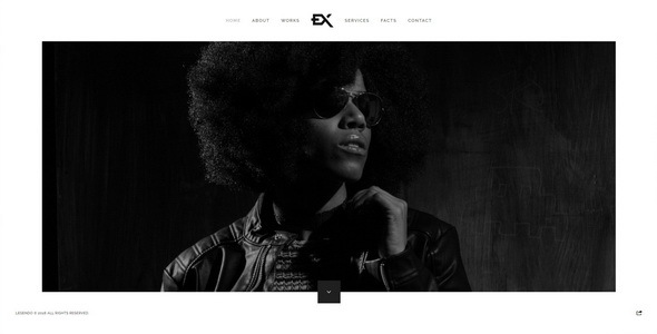Legendo - Photography Portfolio Template