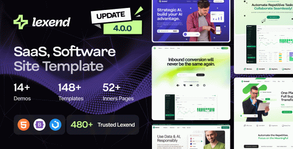 Lexend - Software, SaaS & Startup HTML5 Template