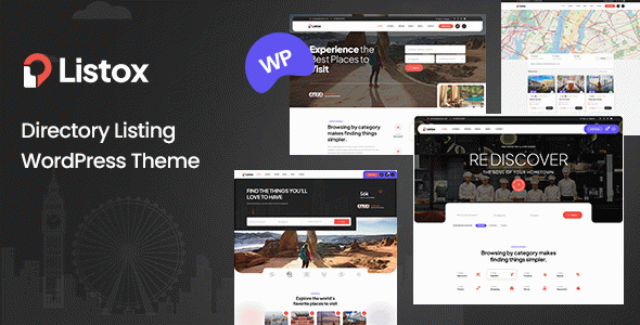 Listox - Directory Listing WordPress Theme