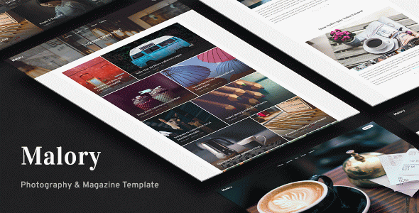 Malory - Photography Template for Photographers