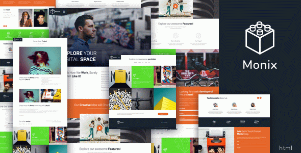 Monix - Creative HTML Template