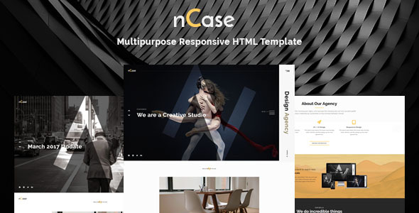 Ncase - One Page Multipurpose Responsive HTML Template