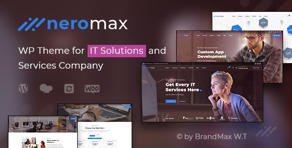 NeroMax - Technology and IT Solutions WordPess Theme