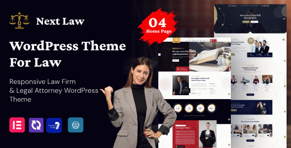 Nextlaw - Lawyer WordPress Theme