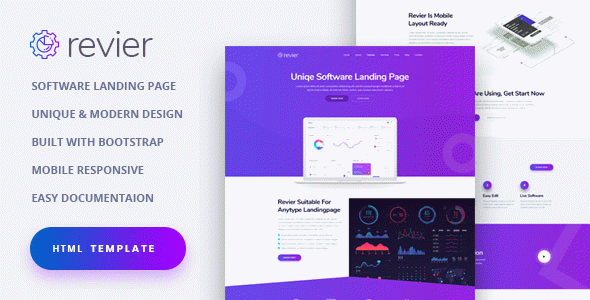 NioSoft - Unique Software Landing Page