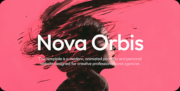 Nova Orbis - Creative Agency & Portfolio HTML Template