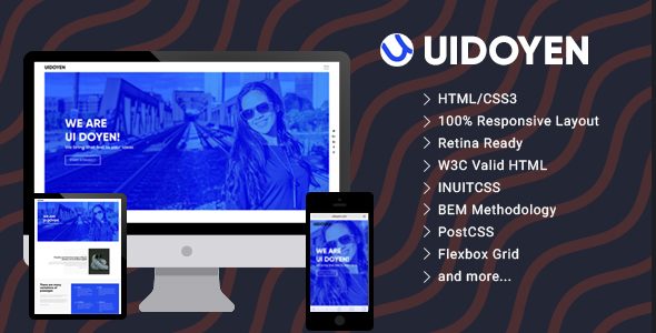 One Page Portfolio Template