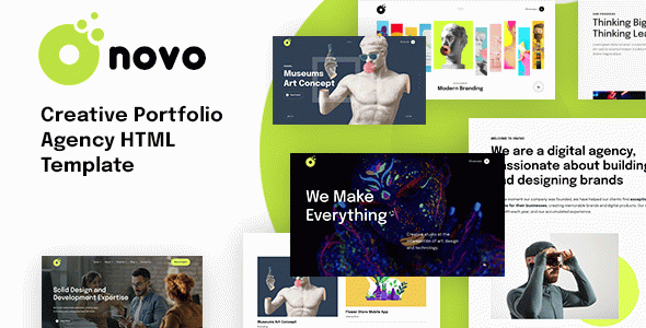 Onovo – Creative Portfolio Agency Template