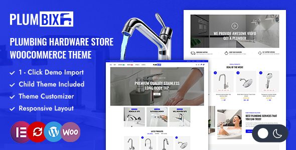 Plumbix - Plumbing and Hardware Store WordPress Theme