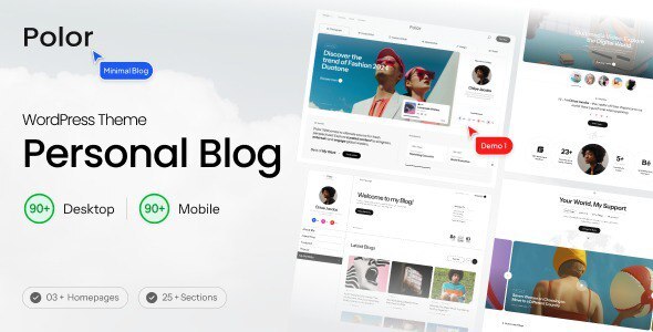 Polor | Personal Blog WordPress Theme