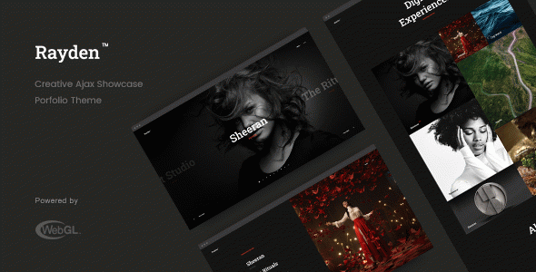 Rayden - Creative Portfolio WordPress Theme